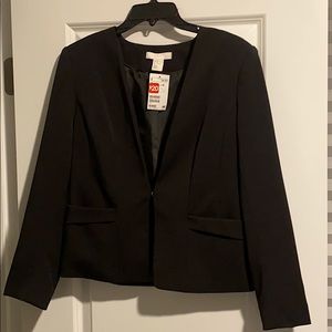 H&M Women’s blazer, black size 12